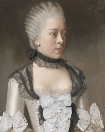 Wilhelmina Hillegonda Schuyt de Jean Etienne Liotard (signed by artist)