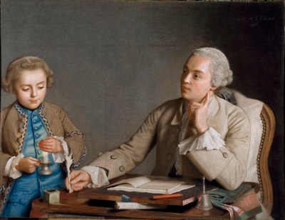 La Escritura, 1752 de Jean Étienne Liotard
