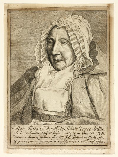 Madame Pierre Lullin-Fatio de Jean Étienne Liotard