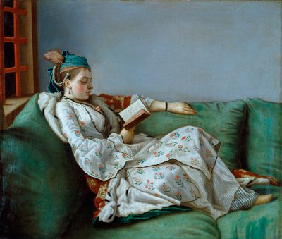 María Adelaida de Francia con traje turco, 1753 de Jean Étienne Liotard