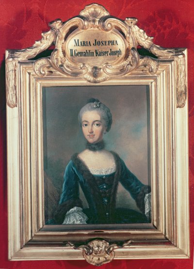 María Josefa de Baviera, segunda esposa de José II (1741-90) Emperador del Sacro Imperio Romano de Jean Étienne Liotard