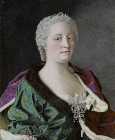 María Teresa Emperatriz de Austria, Reina de Hungría y Bohemia de Jean Étienne Liotard