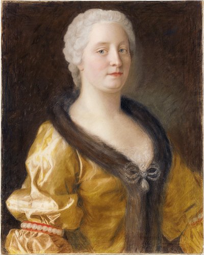 Retrato de la Emperatriz María Teresa de Austria de Jean Étienne Liotard