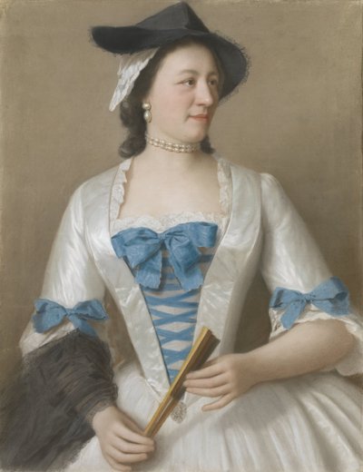 Retrato de Jeanne-Elisabeth Sellon, Lady Tyrell
Jeanne-Elisabeth Sellon (1705-1749), Lady Tyrell, esposa de Sir Charles Tyrell, séptimo barón de Thornton (Buckinghamshire) de Jean Étienne Liotard