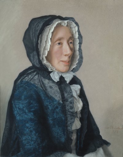 Retrato de Madame Tronchin, 1758 de Jean Étienne Liotard