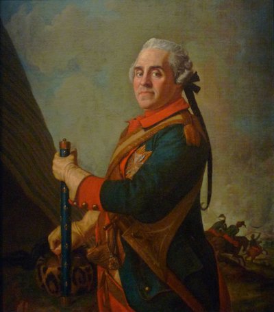 Retrato de Maurice de Saxe 1696-1750, Mariscal de Francia, siglo XVIII de Jean Étienne Liotard