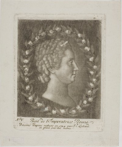 Retrato de la Reina María Teresa de Jean Étienne Liotard