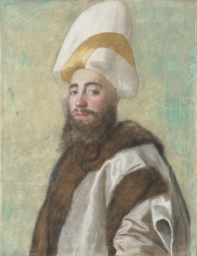 Retrato de un Gran Visir, c. 1740 de Jean Étienne Liotard