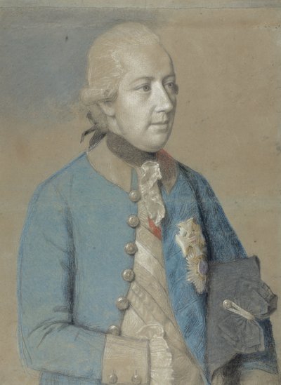 Retrato de José II de Austria (1741-90), emperador romano-alemán y posteriormente rey de Hungría y Bohemia de Jean Étienne Liotard