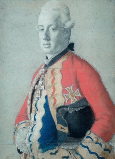 Retrato del archiduque Maximiliano Francisco de Austria (1756-1801), posteriormente arzobispo y elector de Colonia y príncipe obispo de Münster de Jean Étienne Liotard