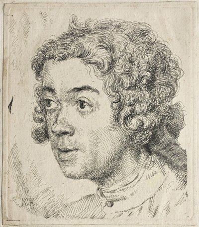 Autorretrato, ca 1731 de Jean Étienne Liotard