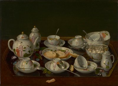 Naturaleza Muerta: Juego de Té, c.1781-3 de Jean Étienne Liotard