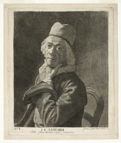 El pequeño autorretrato de Jean Étienne Liotard