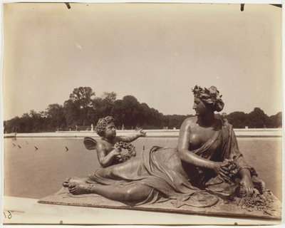 Versalles, esquina del parque de Jean Eugène Auguste Atget