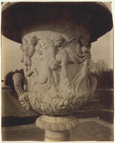 Versalles, Jarrón de Cornu de Jean Eugène Auguste Atget