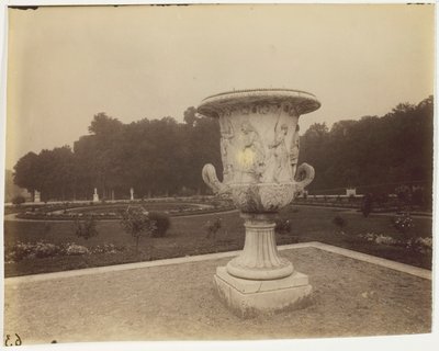 Versalles, Jarrón de Cornu de Jean Eugène Auguste Atget