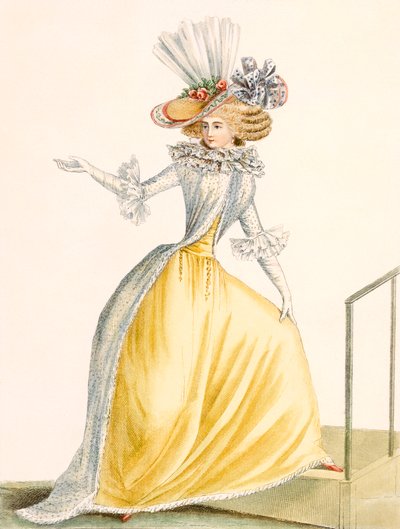 Collerette a la Henri IV, lámina de 