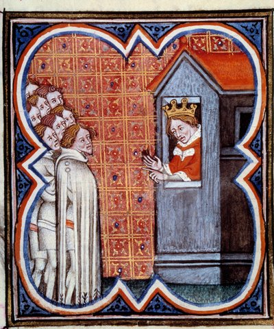 Carlos II el rey malvado de Navarra de Jean Fouquet