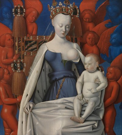 Madonna lactans de Jean Fouquet
