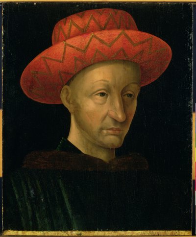 Retrato de Carlos VII de Jean Fouquet