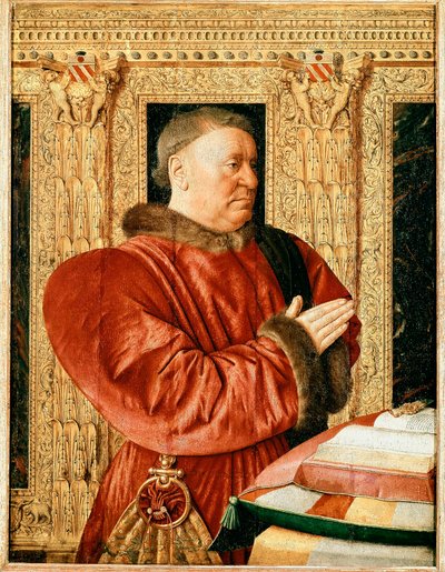 Retrato del Ministro de Justicia de Francia Guillaume Jouvenel des Ursins de Jean Fouquet