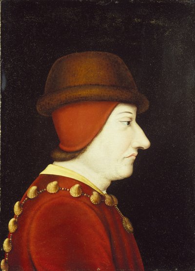 Retrato de Luis XI de Jean Fouquet