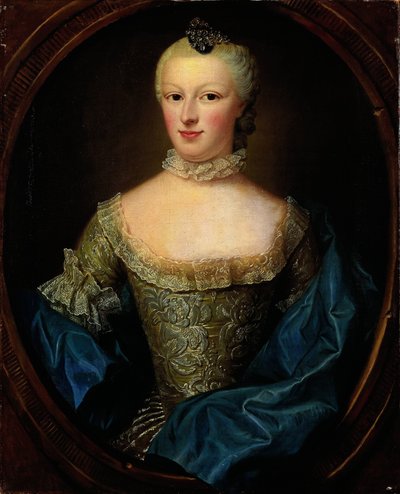 Retrato de Margaretha Cornelia van de Poll, esposa de Cornelis Munter de Jean Fournier