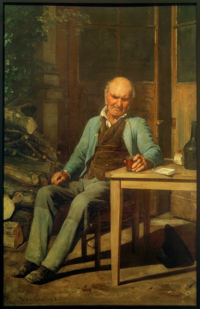 El viejo Lecour de Jean Francois Gigoux