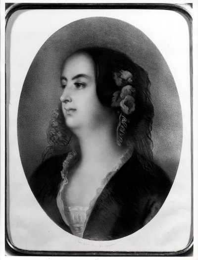 Madame Hanska (1801-82) grabado por Emile Lassalle (1813-71) de Jean Francois Gigoux
