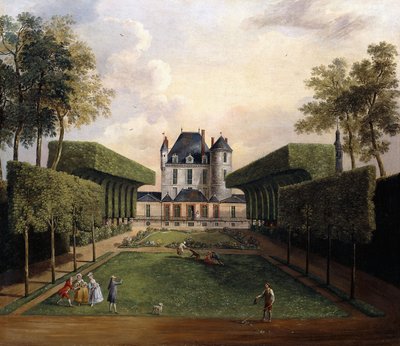 Vistas del Chateau de Mousseaux y sus jardines de Jean Francois Hue