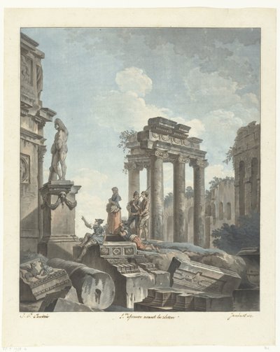 Antiguas ruinas de Jean Francois Janinet