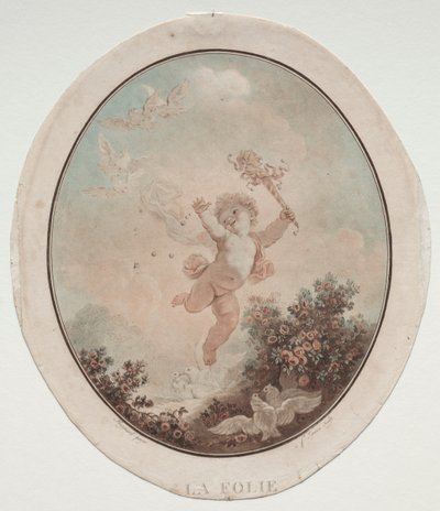 Locura, 1777 de Jean Francois Janinet