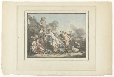 Herderinnen en saters
El culto sistemático de Jean Francois Janinet