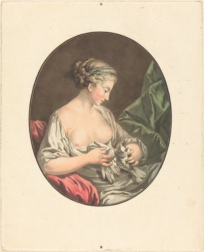 La Venus con palomas de Jean Francois Janinet