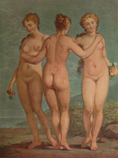 Les Trois Graces, c1785, 1913 de Jean Francois Janinet