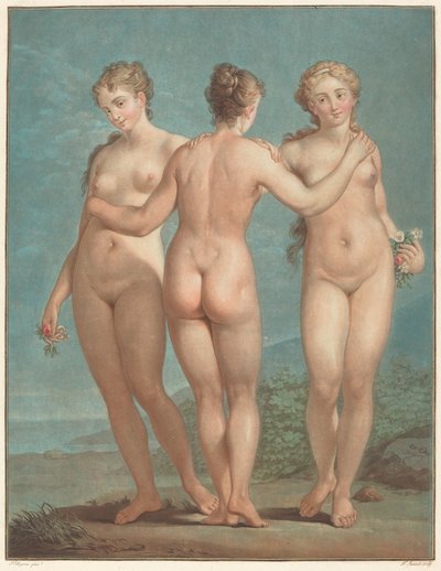 Las tres gracias de Jean Francois Janinet