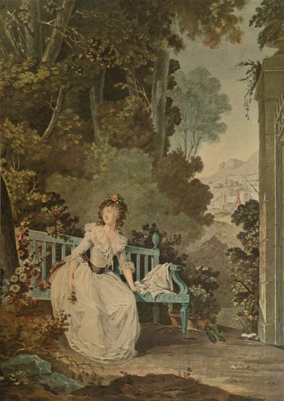 Madame Dugazon, 1770, 1913 de Jean Francois Janinet