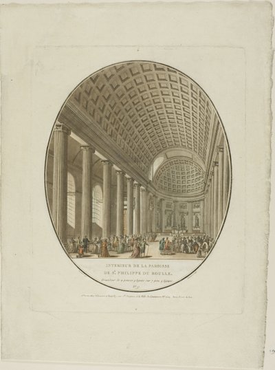 S. Philippe du Rouk, París de Jean Francois Janinet