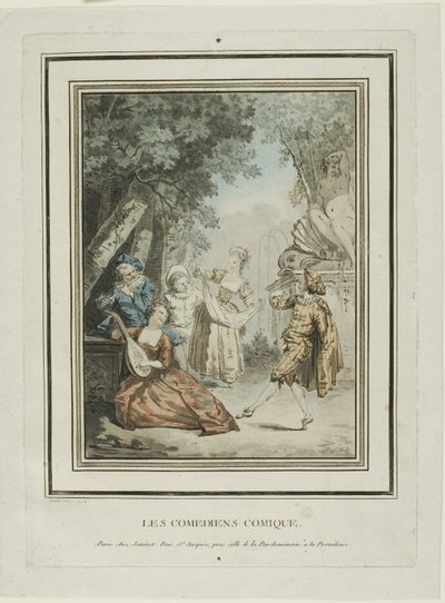 Los cómicos de Jean Francois Janinet