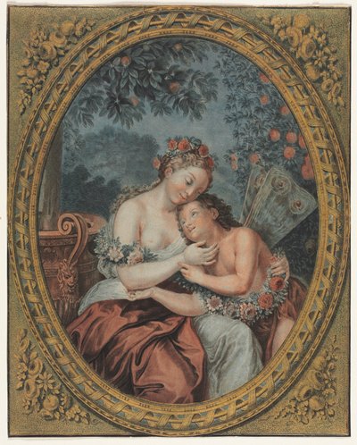 Zephyre and Flore de Jean Francois Janinet
