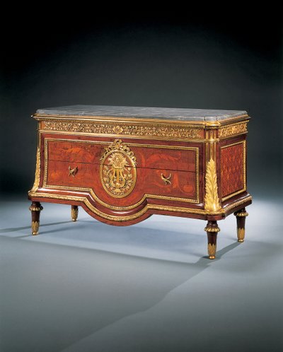 Cómoda Luis XVI, c.1764 de Jean Francois Leleu