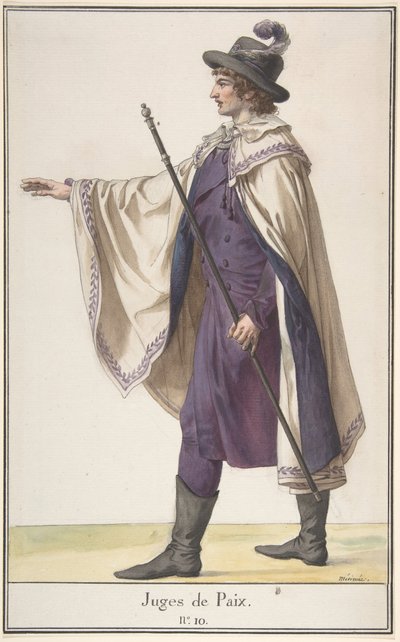 Un juez de paz, ca. 1798-99 de Jean Francois Leonor Merimee