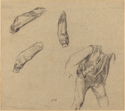 Estudios de Vestuario de Jean Francois Millet