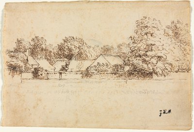 Cottages de Jean Francois Millet