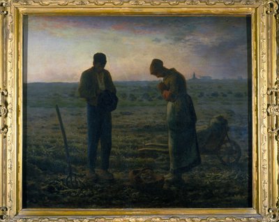 El Ángelus (1857-59) por Jean Francois Millet (1814-1875) de Jean Francois Millet