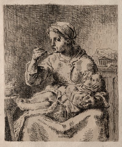 La Bouillée de Jean Francois Millet