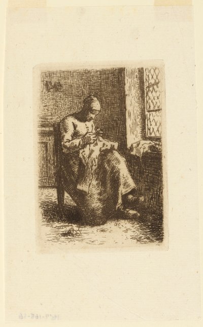 La costurera de Jean Francois Millet