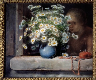 El ramo de margaritas de Jean Francois Millet
