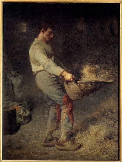 Le vanneur de Jean Francois Millet