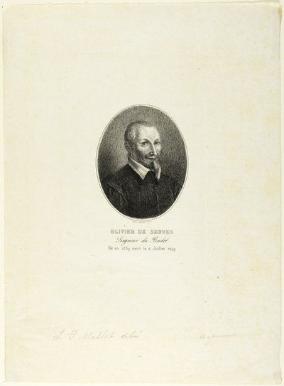 Olivier de Serres de Jean-Francois Millet